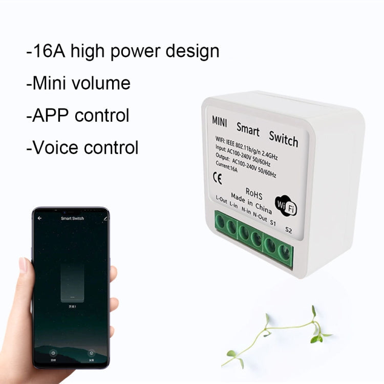 003 WiFi App Remote Voice Control Smart Switch