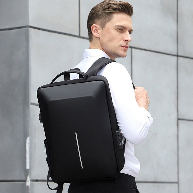 Hard Shell Backpack Alloy Frame Anti-Theft Computer Bag For Men My Store