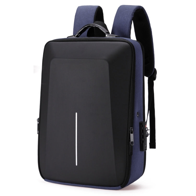 Hard Shell Backpack Alloy Frame Anti-Theft Computer Bag For Men