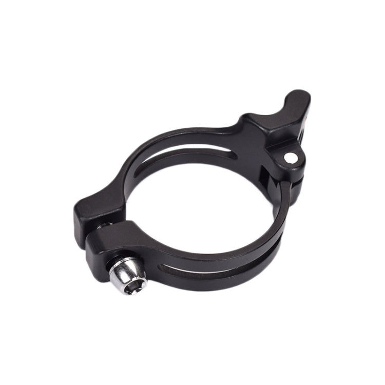 FMFXTR Bike Front Derailleur Clamp Straight Lock Turn to Clamp Converting Seat Reluova