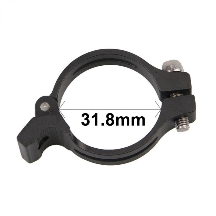 FMFXTR Bike Front Derailleur Clamp Straight Lock Turn to Clamp Converting Seat Reluova