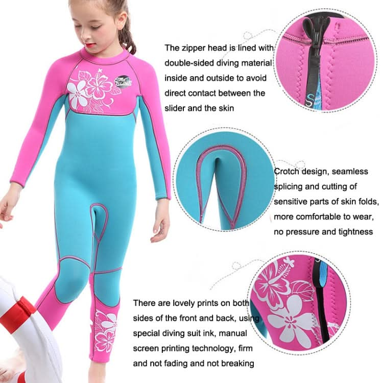 SLINX 1903 Kids Full Body Long Sleeve Thermal Wetsuit Reluova