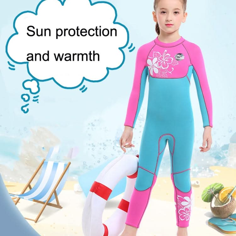 SLINX 1903 Kids Full Body Long Sleeve Thermal Wetsuit Reluova