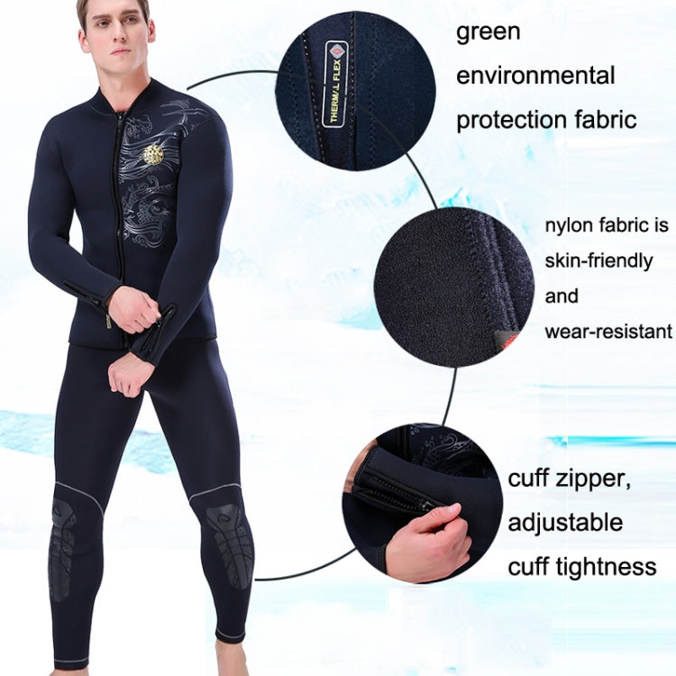 SLINX 1109 Padded Thermal Split Dive Jacket Surf Wetsuit