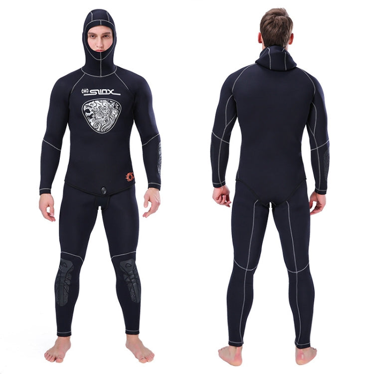 SLINX Thickened Long-sleeved Split Wetsuit With Headgear Reluova