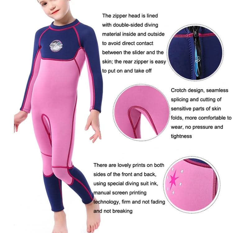 SLINX 1902 Long Sleeve Warm Kids Sun Protection Wetsuit Reluova