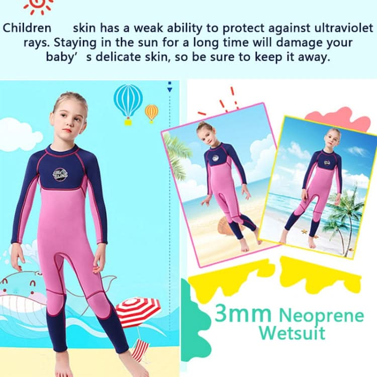 SLINX 1902 Long Sleeve Warm Kids Sun Protection Wetsuit Reluova