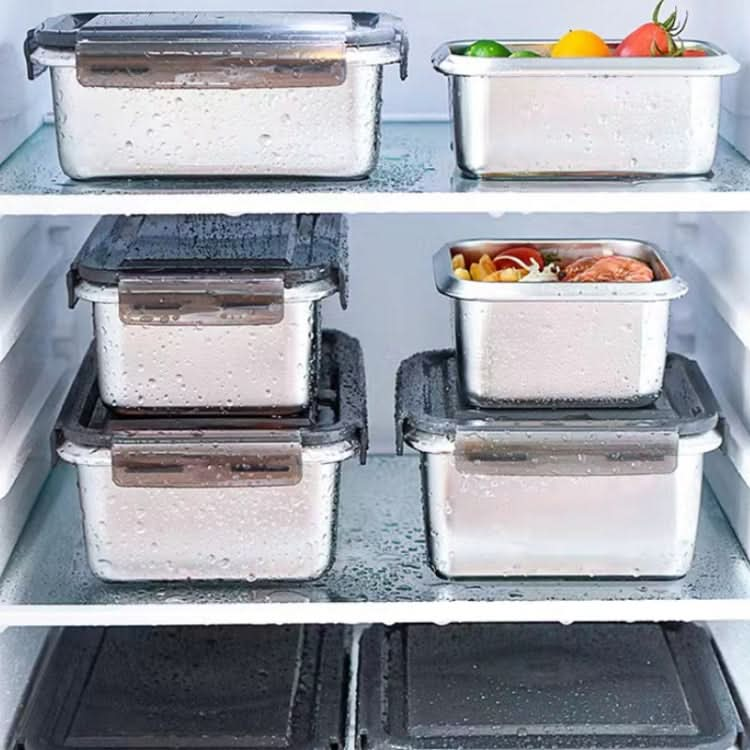 Refrigerator Refrigerated Storage Stainless Steel Airtight Crisper, Capacity: Reluova