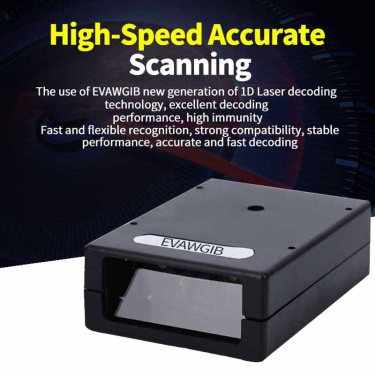 EVAWGIB DL-X821T QR Code Scanning Identification Fixed Module, Interface: