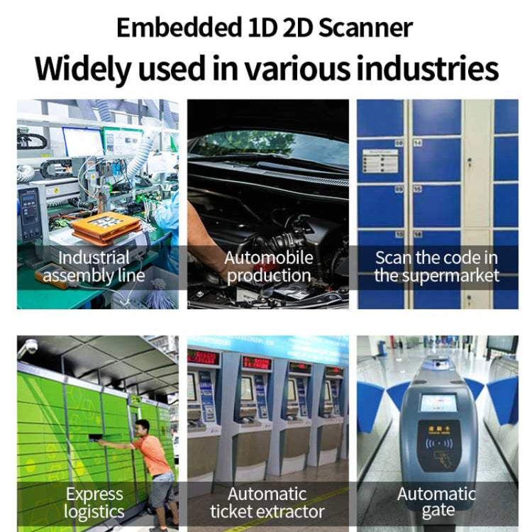 EVAWGIB DL-X922T QR Code Scanning Module Embedded Scanning Head, Interface: