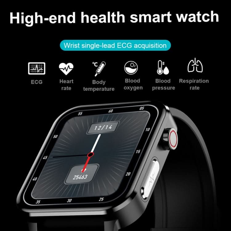 LOANIY E86 1.7 Inch Heart Rate Monitoring Smart Bluetooth Watch