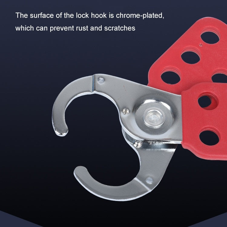 Prolockey Industrial Safety Steel Anti-Rust Six-Link Hasp Lock My Store