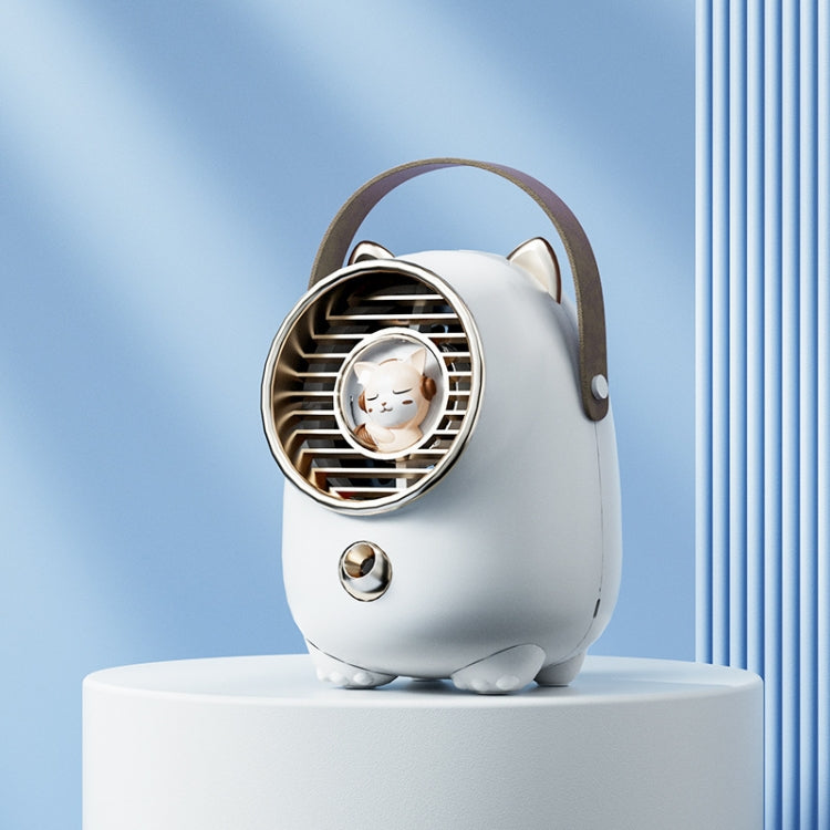 Turbine Water Cold Fan USB Desktop Humidity Spray Small Fan Reluova