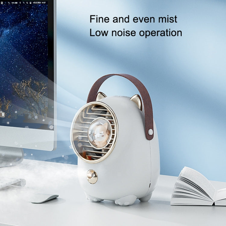 Turbine Water Cold Fan USB Desktop Humidity Spray Small Fan Reluova