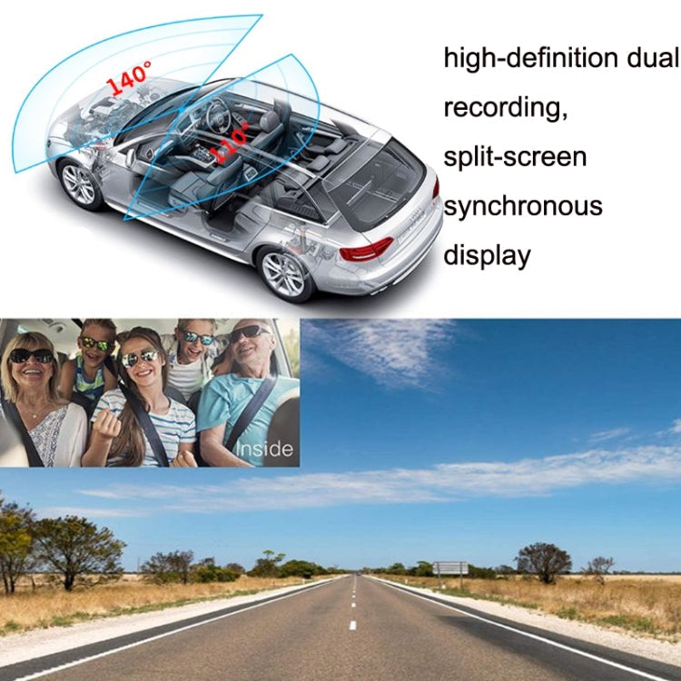 R310F Dual-lens 1080P Network Car Driving Recorder Auto Camera, Style: ÎҵÄÉ̵ê