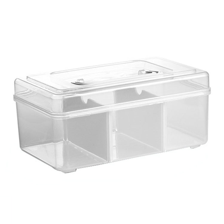 Portable Medicine Box Home Medicine Plastic Storage Box, Style: