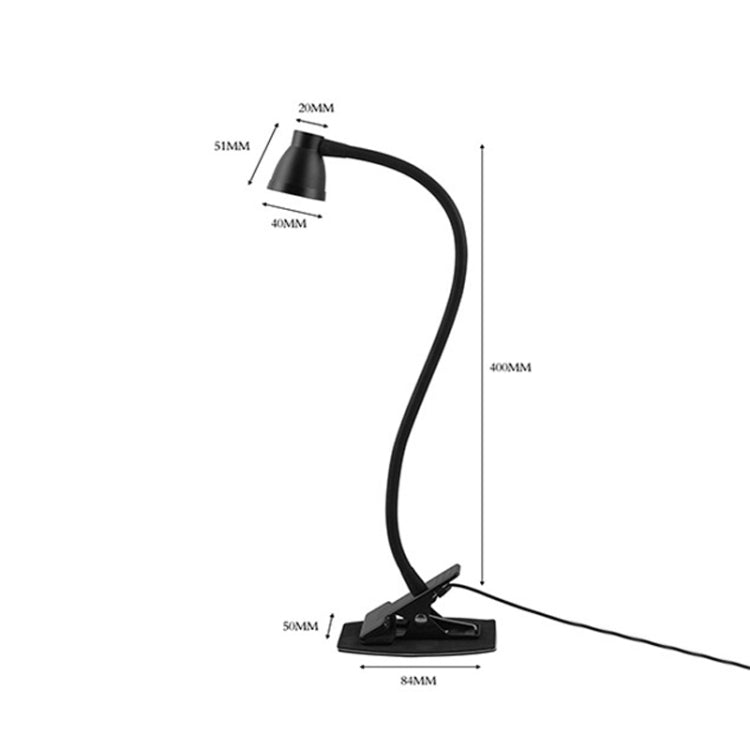 668A001 USB 360 Degree Bend Hose Desk Lamp, Spec: My Store