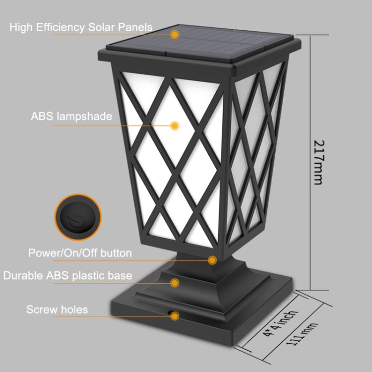 Solar Stigma Flame Lamp Garden Fencee LED Landscape Light My Store