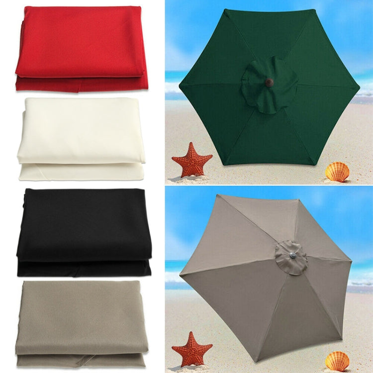 Polyester Parasol Replacement Cloth Round Garden Umbrella Cover Reluova