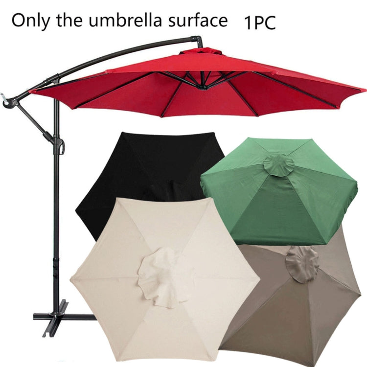 Polyester Parasol Replacement Cloth Round Garden Umbrella Cover Reluova