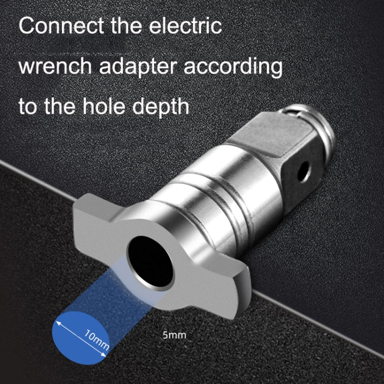 Square T -Shaft  Electric Wrench Converter, Style: Dual Use My Store