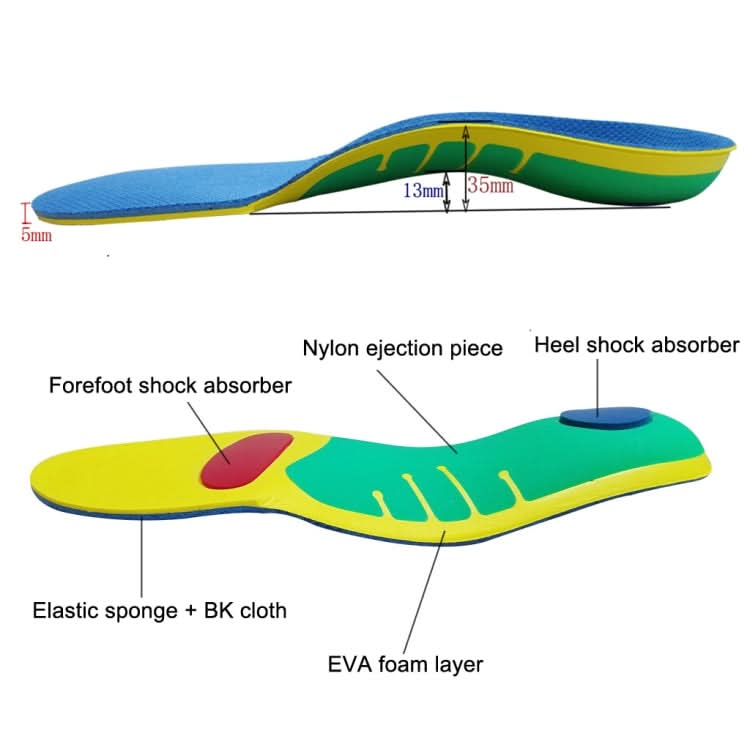 Flat Foot Correction Insole Adult High Foot Bow Pads Reluova