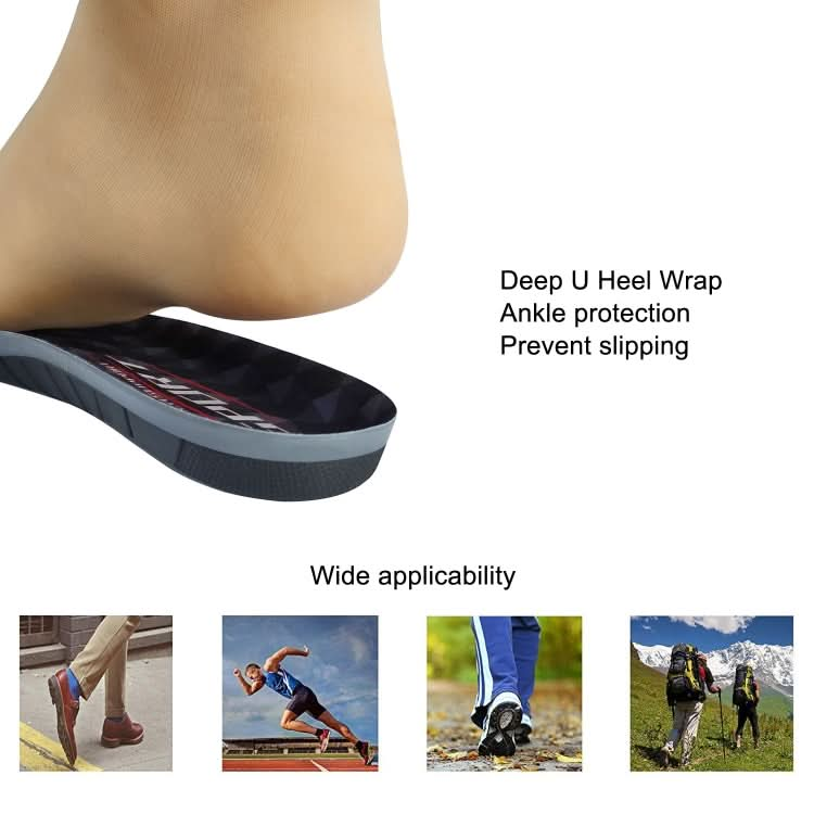 Silicone Shock-absorbing Breathable Sweat-absorbing TPE Insoles Reluova