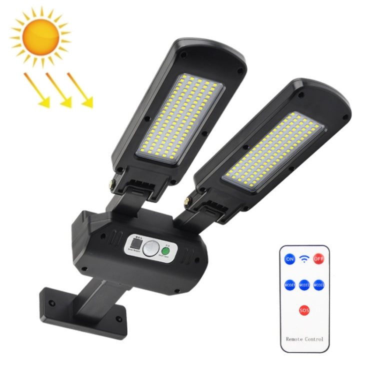 Solar Double Sided LED Human Body Induction Remote Control Wall Lamp My Store