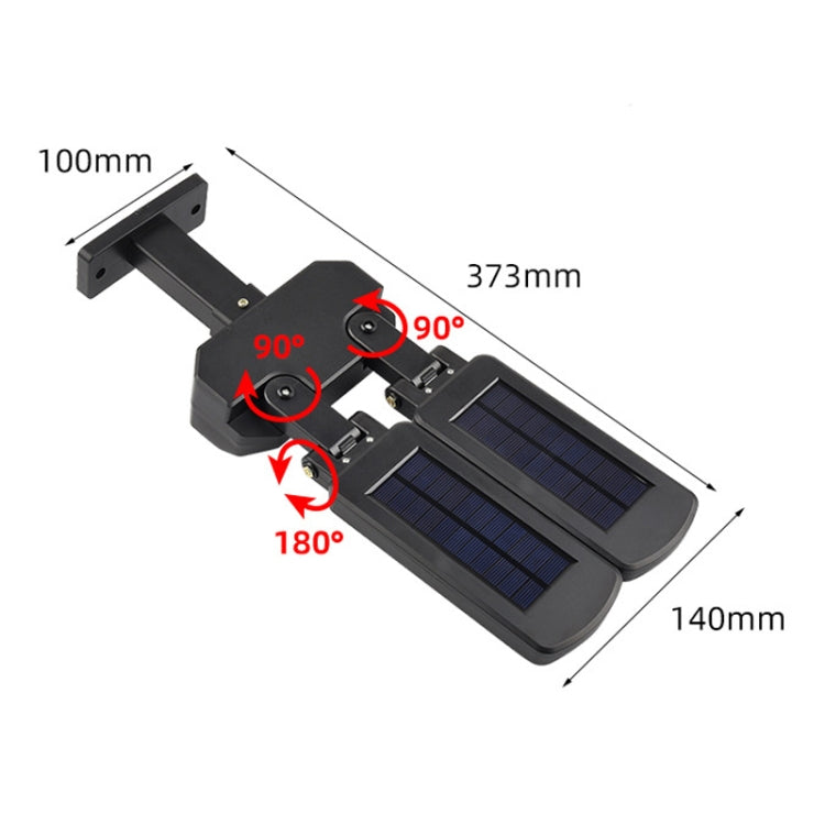 Solar Double Sided LED Human Body Induction Remote Control Wall Lamp My Store