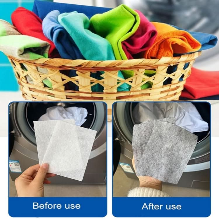 Prevent The Dyeing Laundry Stain-absorbing Sheet Laundry Paper Reluova