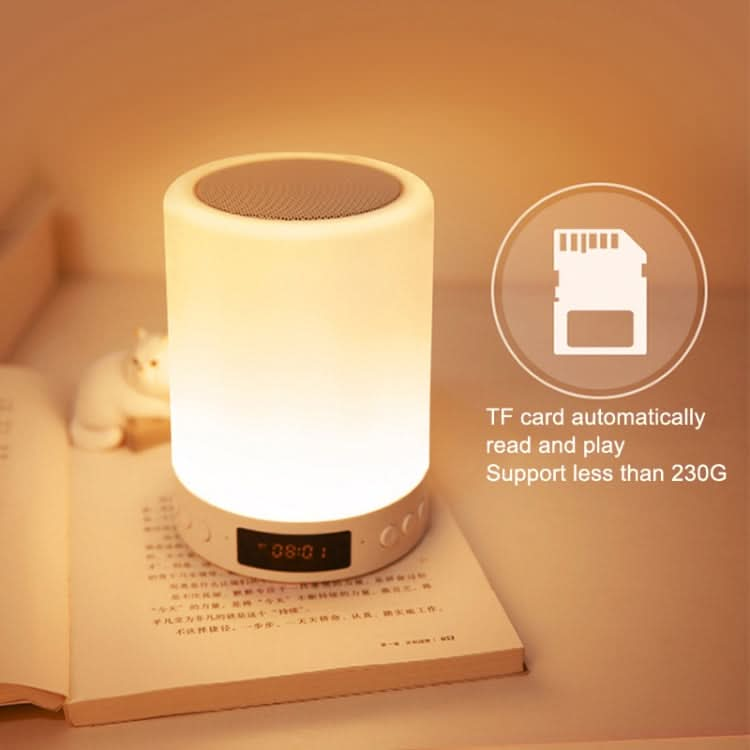 Bluetooth Speakers Pat Lights Charging Card Audio With Atmosphere Lamp