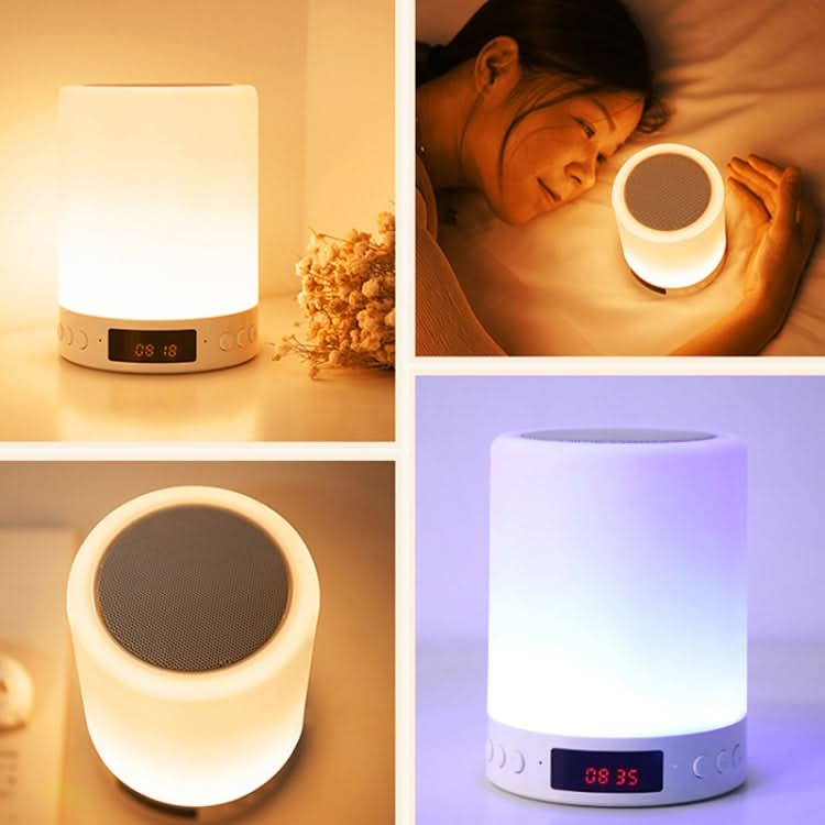 Bluetooth Speakers Pat Lights Charging Card Audio With Atmosphere Lamp