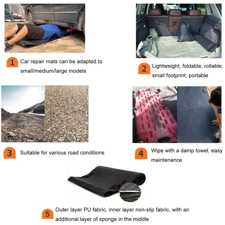 Portable Non-slip Car Repair Reclining Pad