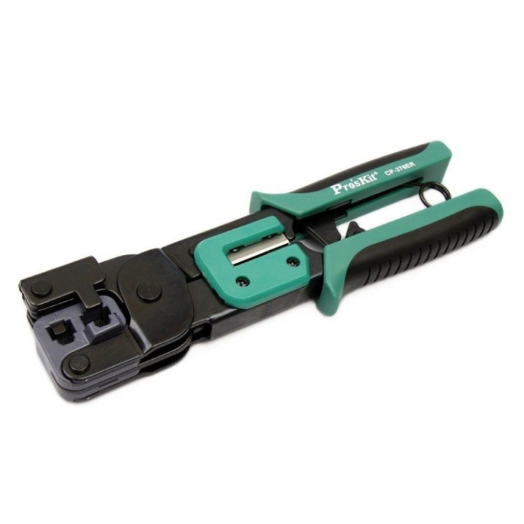 ProsKit Dual-purpose 6/8P Iron Handle Network Ratchet Crimping Plier My Store