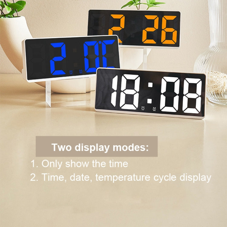 LED Bedside Alarm Clock Battery Plug-In Dual-Purpose Clock My Store