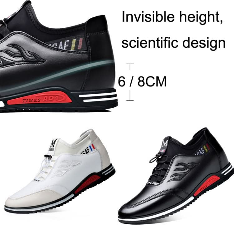 Men Spring Shoes Inner Height Increase Casual Sneakers Reluova