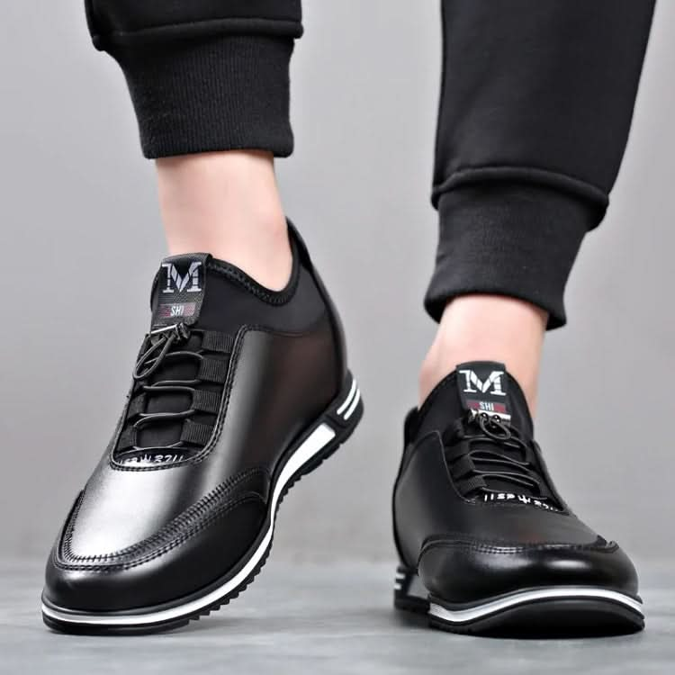 Men Spring Shoes Inner Height Increase Casual Sneakers Reluova