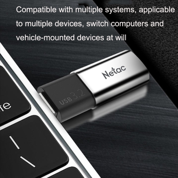 Netac US2 High-Speed Metal Capped Computer Car Mini Mobile Solid State USB Flash Drives