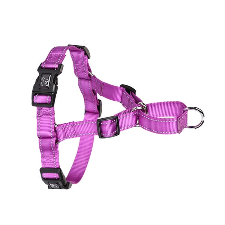 Glow Castle Pet Reflective Nylon Prevent Running Wild Chest Strap, Size: - Reluova