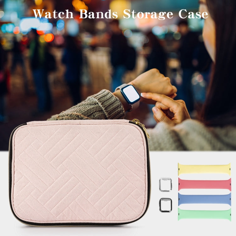 Velvet Watch Strap Watch Accessories Storage Bag