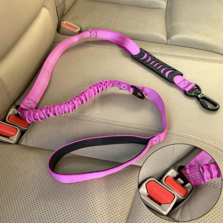 Elastic Reflective Car Dual-purpose Dog Leash - Reluova