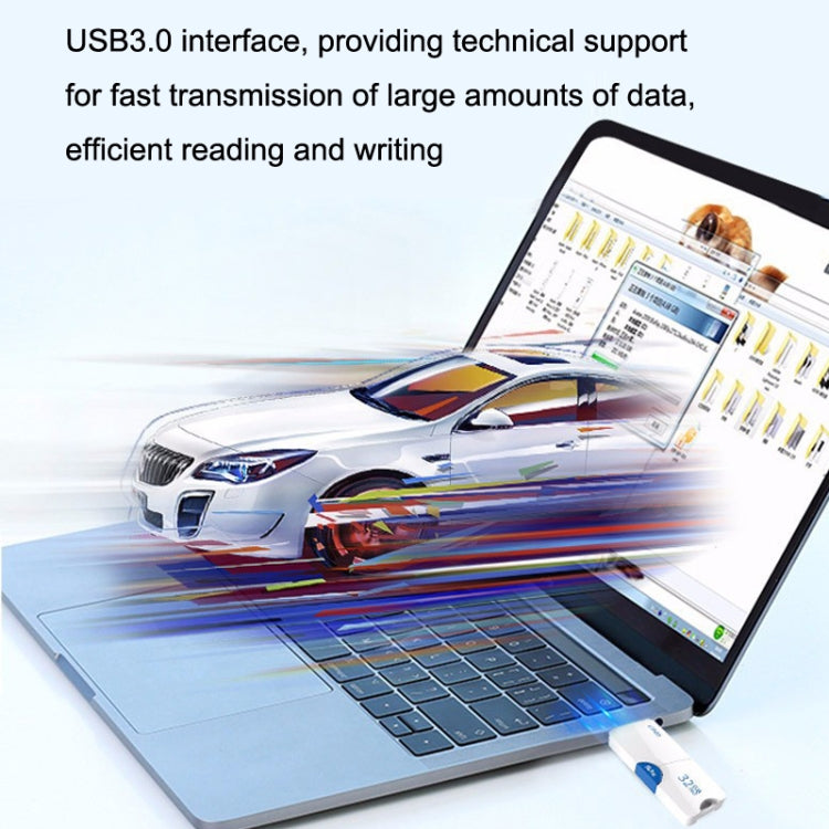 Netac U905 High Speed USB3.0 Retractable Car Music Computer USB Flash Drive My Store