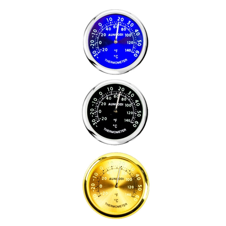 Night Light Car Thermometer Metal Ornaments