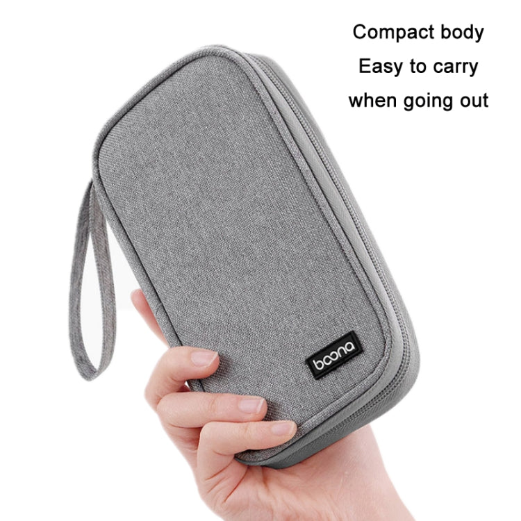 Baona BN-C004 Mini U Disk Headphone Data Cable Storage Bag, Color: