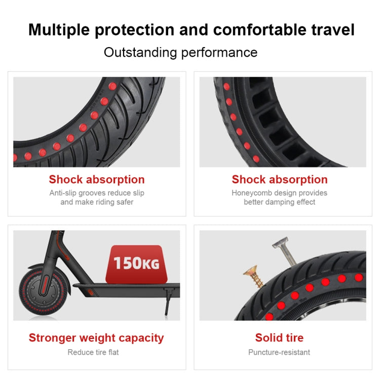 8.5 inch Color Dot Honeycomb Tire for Xiaomi Mijia M365/M365 Pro/1S Reluova