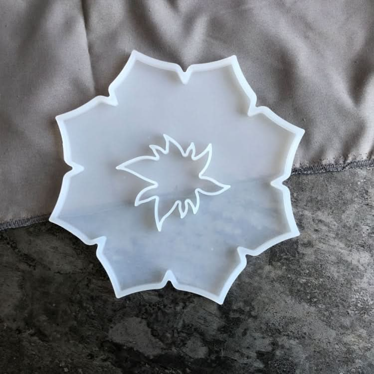 Irregular Flower Coaster Epoxy Silicone Mold