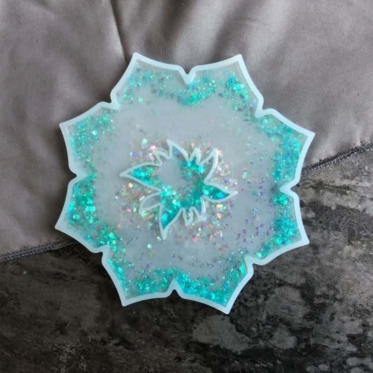 Irregular Flower Coaster Epoxy Silicone Mold Reluova