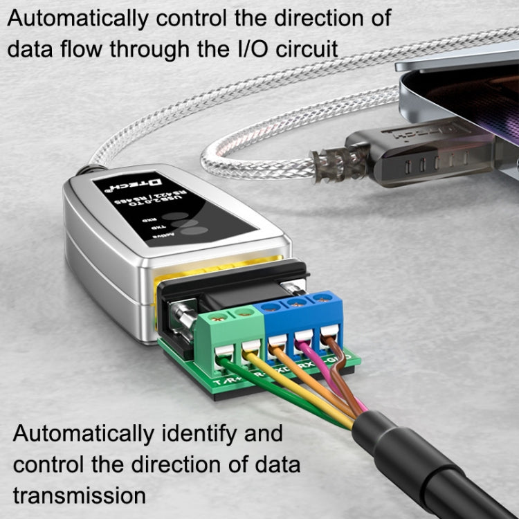 DTECH DT-5119 0.5m USB To RS485/422 Industrial Converter Serial Line Communication Adapter My Store