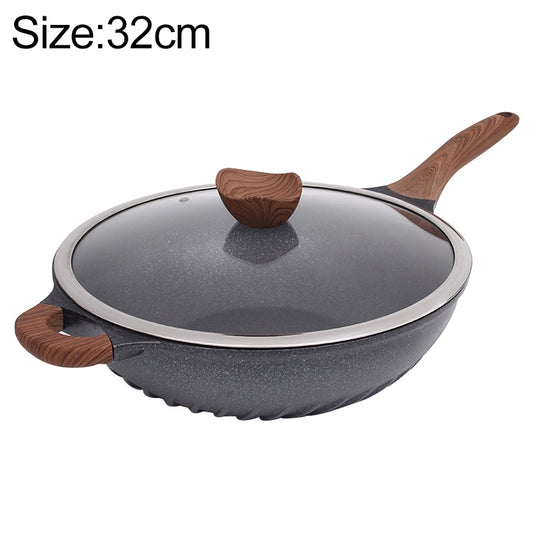 Wanjiachu Maifan Stone Wok Die-cast Frying Home Pancake Pan