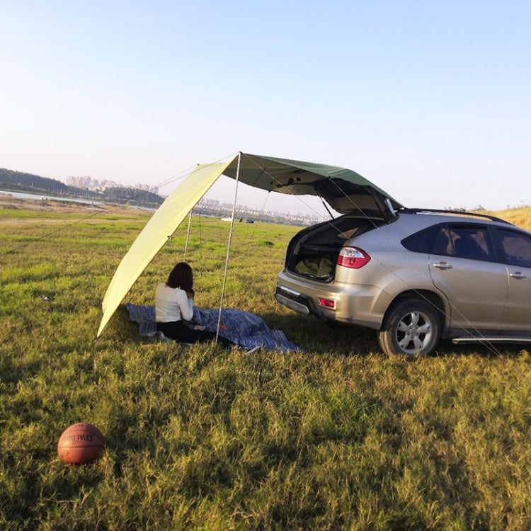 Outdoor Picnic Camping Tent On The Side Of The Car Vehicle Rain-proof Sunshade Canopy